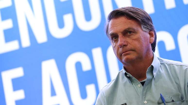 Bolsonaro em encontro com empresários