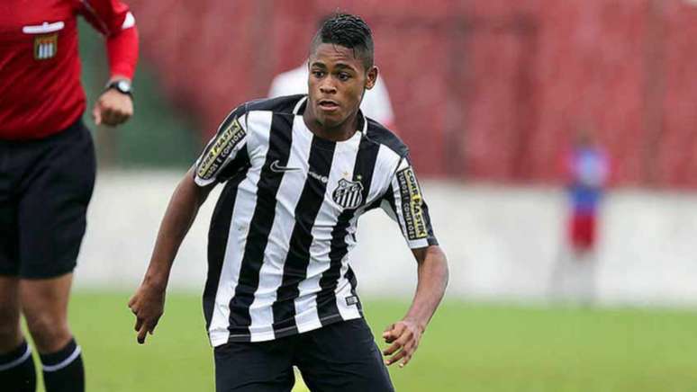 O volante Victor Yan pediu a rescisão de contrato com o Santos (Foto: Divulgação)