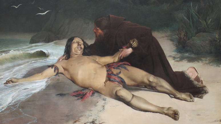 O último Tamoio (1883), de Rodolfo Amoedo