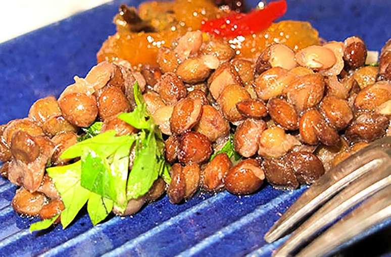 Salada de lentilhas para festas e todos os dias