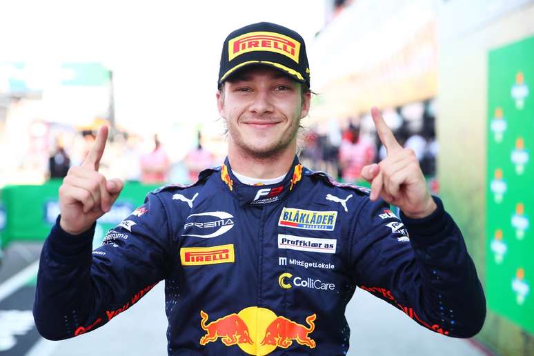 Dennis Hauger venceu pela quarta vez na temporada 2021 da F3 no &uacute;ltimo fim de semana 