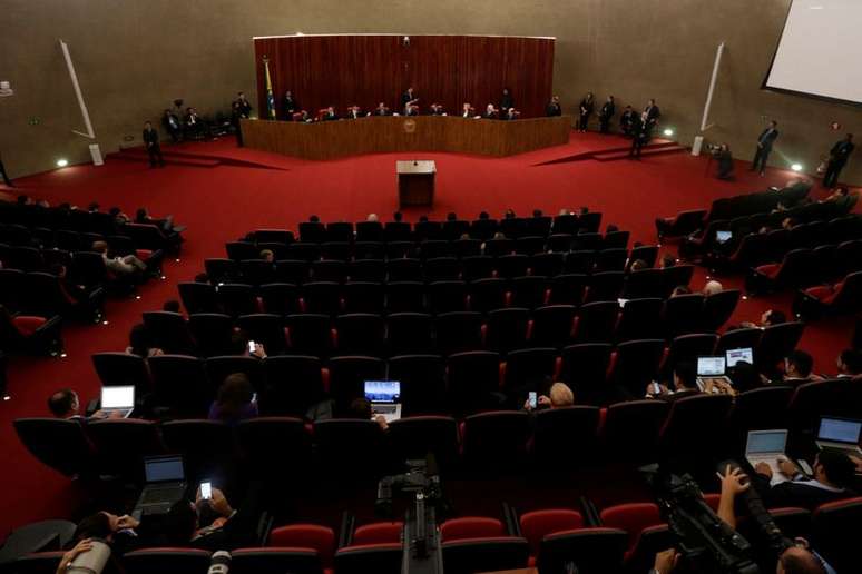 Plenário do Tribunal Superior Eleitoral em Brasília
07/06/2017 REUTERS/Ueslei Marcelino