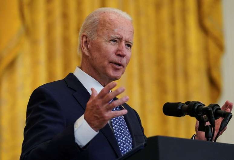 Presidente dos Estados Unidos, Joe Biden
08/09/2021 REUTERS/Kevin Lamarque
