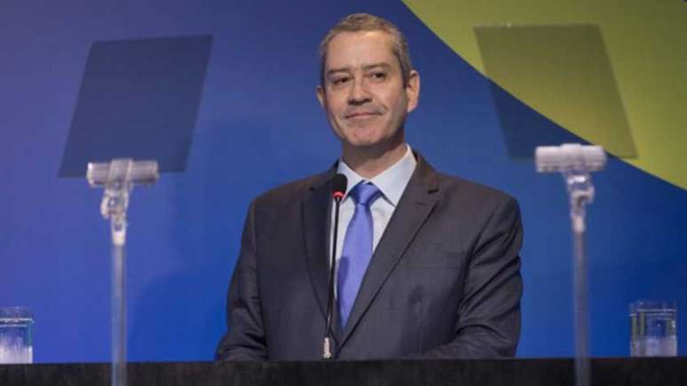 Rog&eacute;rio Caboclo est&aacute; afastado da CBF ap&oacute;s den&uacute;ncias de ass&eacute;dio (Foto: Lucas Figueiredo/CBF)