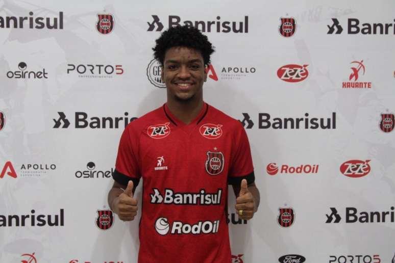 Caio Rangel é reforço do Xavante para a temporada (Foto: Divulgação/Brasil de Pelotas)