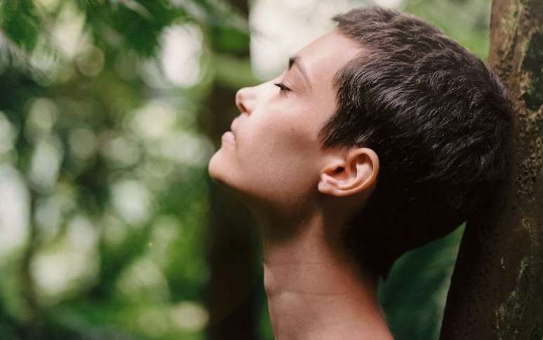 Respiração controlada é uma forma de relaxamento -