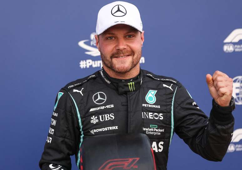 Valtteri Bottas vai largar da primeira posição na corrida sprint do GP da Itália 