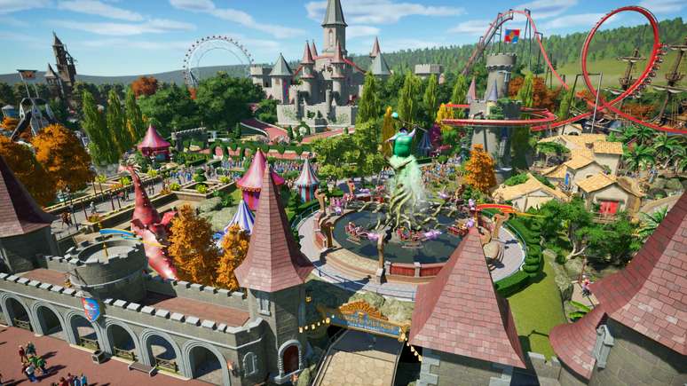 Com 84 de média no Metacritic, Planet Coaster dá chance ao jogador de montar o melhor parque de diversão de seus sonhos.