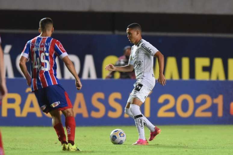 Bahia venceu o Santos na estreia no Brasileirão de 2021 (Foto: Ivan Storti/Santos FC)