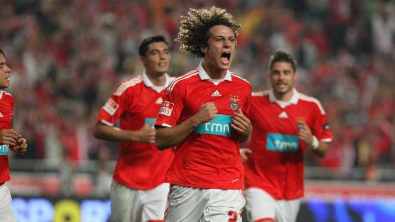 David Luiz é jogador do Flamengo (Foto: Divulgação / Site oficial do Benfica)