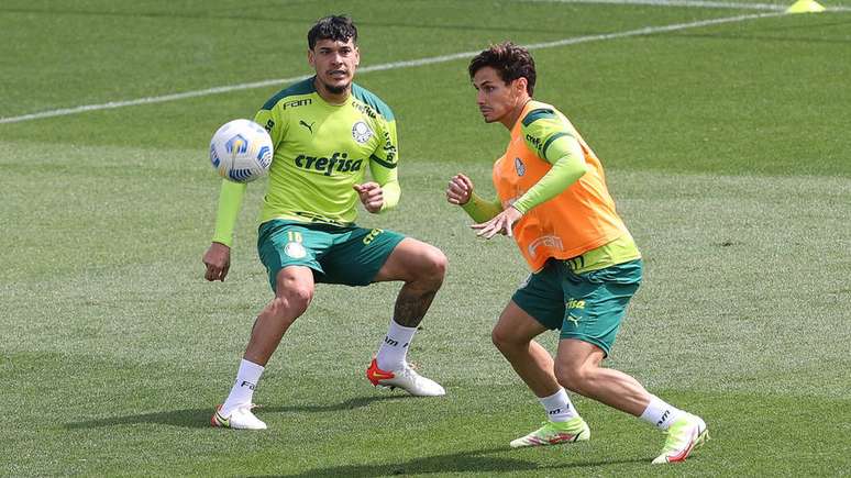 Após representar o Paraguai na Data Fifa, Gustavo Gómez retornou ao Palmeiras visando o confronto contra o Flamengo.