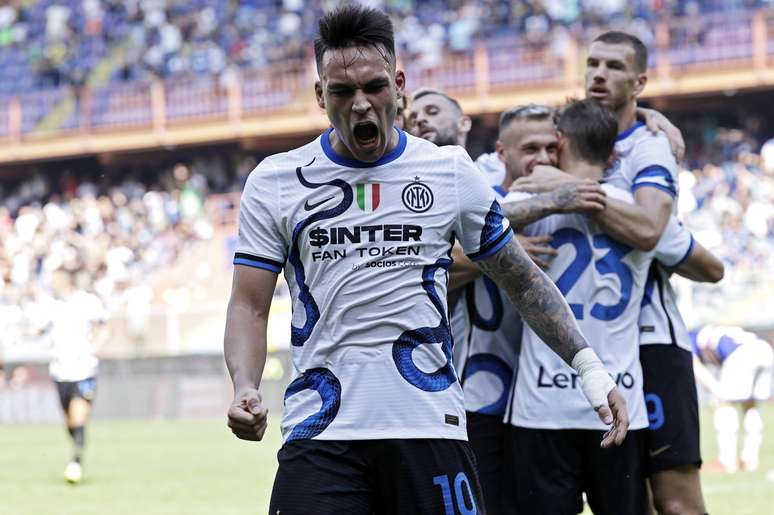 Lautaro Martinez marcou um dos gols da Inter de Milão