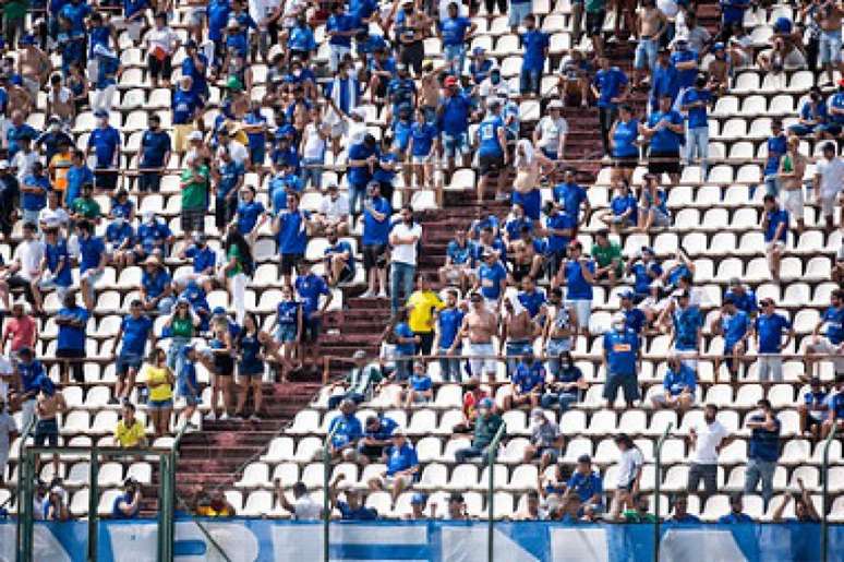Será o terceiro jogo do time azul com a presença do seu torcedor na Série B-(Bruno Haddad/Cruzeiro)