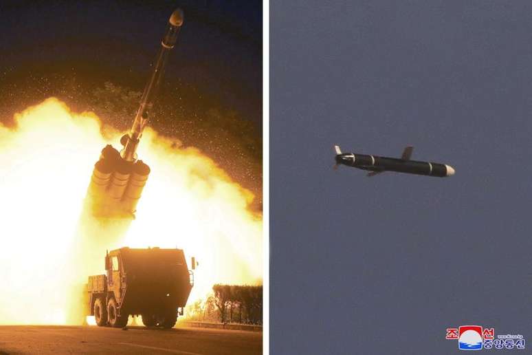 Coreia do Norte teste míssil de cruzeiro
13/09/2021 KCNA via REUTERS