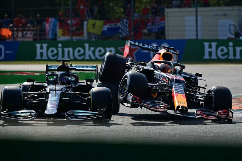 O incidente entre Hamilton e Verstappen marcou o incrível GP da Itália 