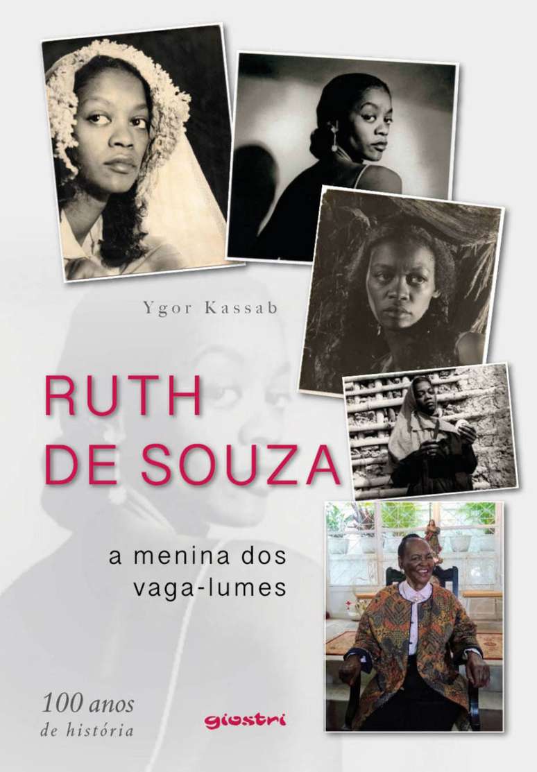 Capa do livro 'Ruth de Souza - A Menina dos Vaga-Lumes', de Ygor Kassab