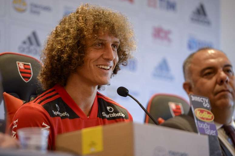 O nome de David Luiz foi publicado no BID (Foto: Alexandre Vidal/Flamengo)