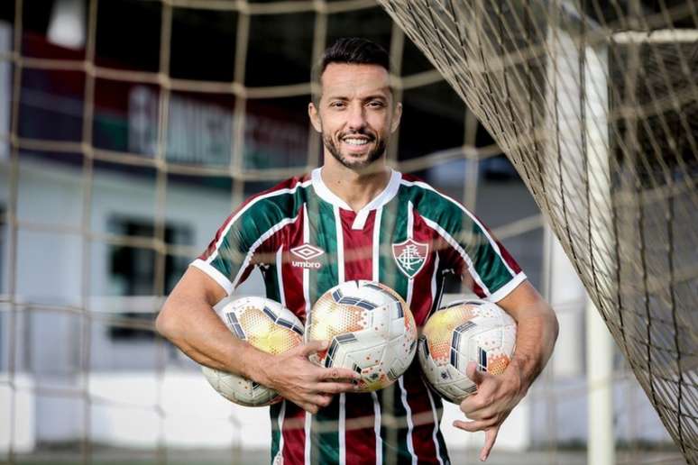 Nene foi artilheiro do Fluminense na temporada passada (Foto: LUCAS MERÇON / FLUMINENSE F.C)