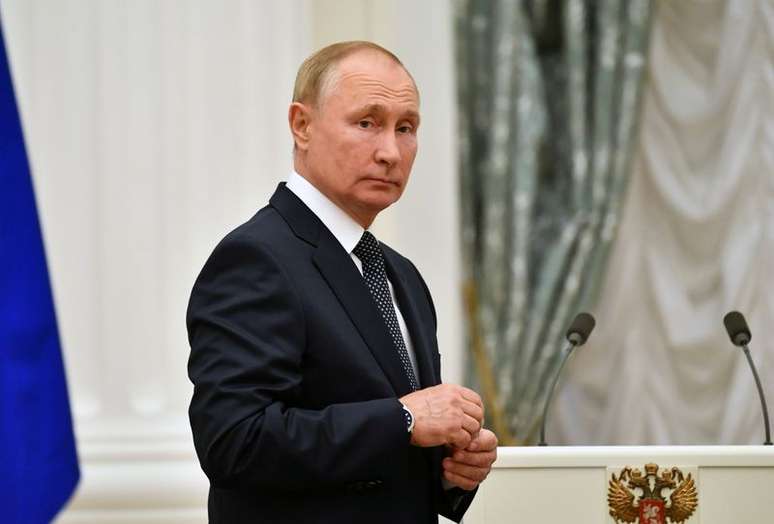 Presidente da Rússia, Vladimir Putin, em Moscou
11/09/2021 Sputnik/Evgeny Biyatov/Kremlin via REUTERS