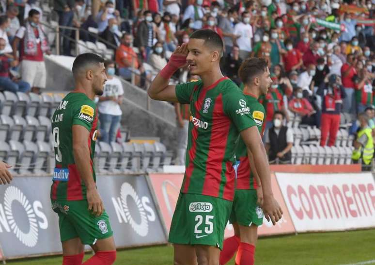 Ricardinho marcou pelo Marítimo (Foto: Maritimo/ Divulgação)