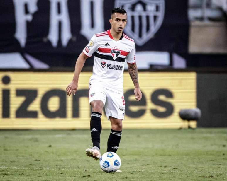 Igor Vinícius está perto do jogo de número 100 pelo São Paulo (Foto: Rubens Chiri/São Paulo FC)