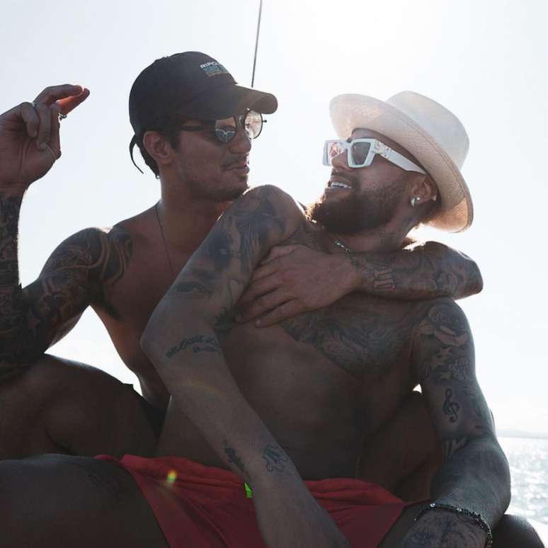 Amigo do surfista, Neymar comemorou tricampeonato mundial de Gabriel Medina (Foto: Reprodução Instagram)