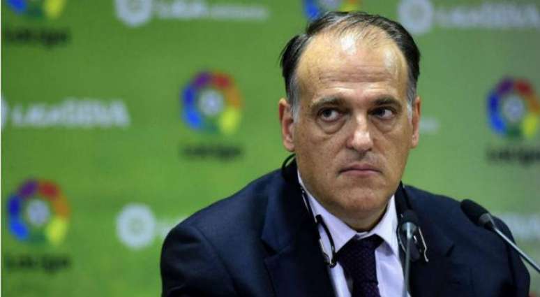 Javier Tebas é crítico ferrenho dos gastos do Paris Saint-Germain (Foto: AFP)