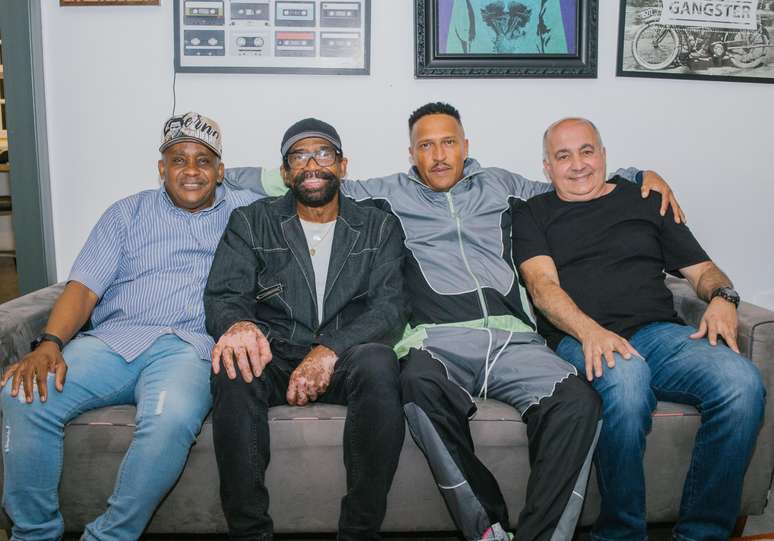 Juary, Gilberto Sorriso, Mano Brown e Pita se encontram para papo em podcast