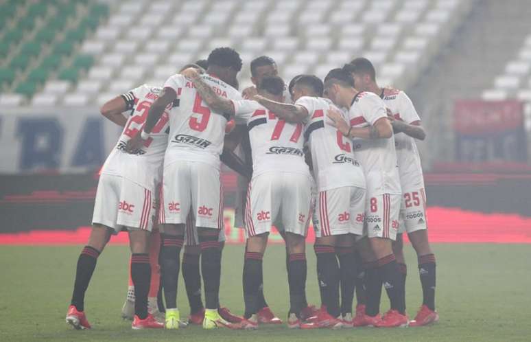 O São Paulo perdeu por 3 a 1 para o Fortaleza e foi eliminado da Copa do Brasil (Foto: Rubens Chiri/saopaulofc.net)