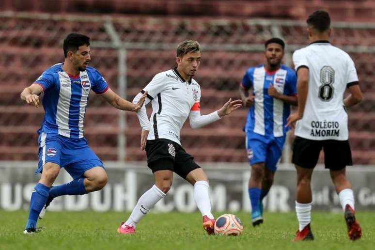 Corinthians empatou com o Nacional em 2 a 2 pelo Paulistão sub-20 (Foto: Marco Galvão/Ag. Corinthians)