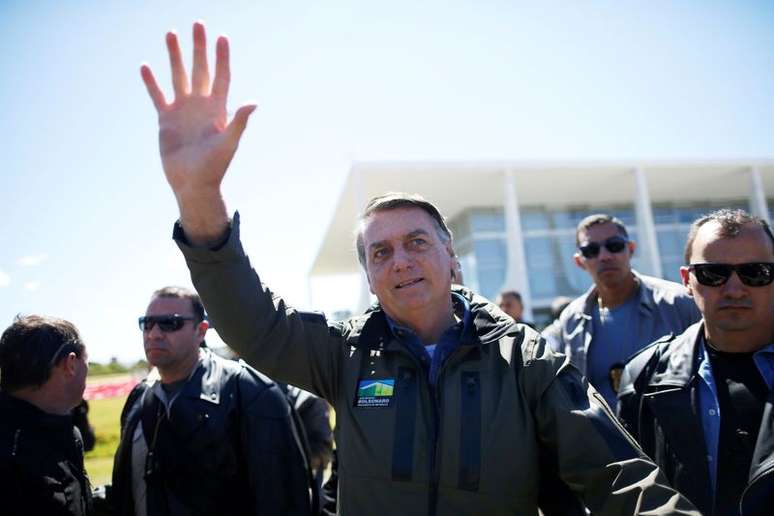 Presidente Jair Bolsonaro em Brasília
08/08/2021 REUTERS/Adriano Machado