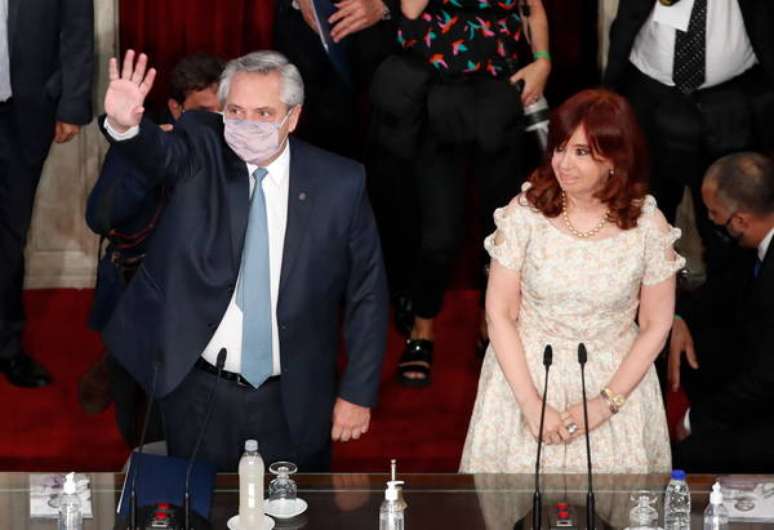 Alberto Fernández foi eleito com apoio de Cristina Kirchner, mas hoje eles estão à beira de rompimento