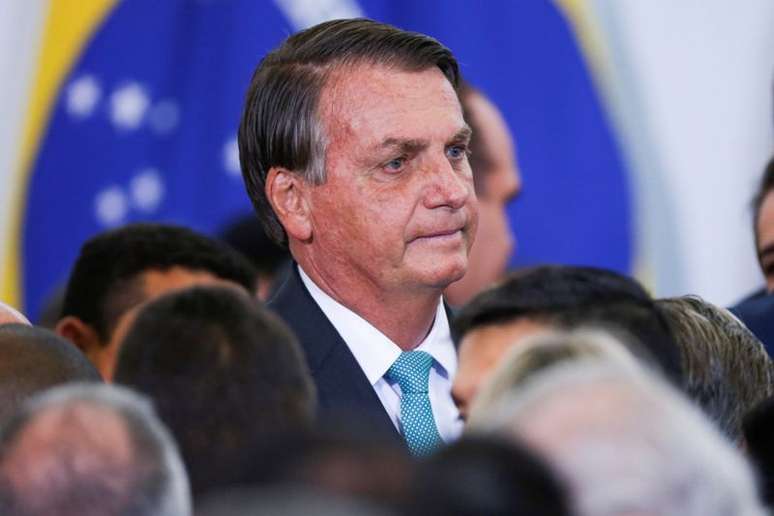 Presidente Jair Bolsonaro no Palácio do Planalto
15/09/2021 REUTERS/Adriano Machado