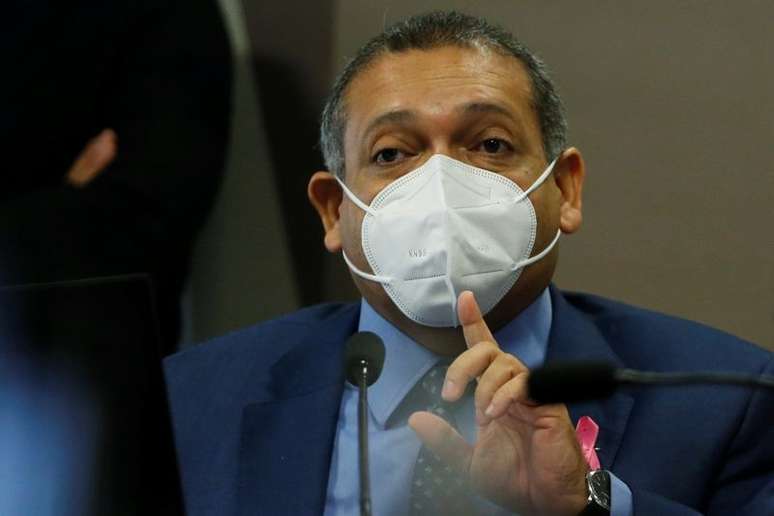 Nunes Marques durante audiência no Senado
21/10/2020 REUTERS/Adriano Machado