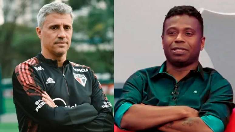 Crespo conquistou o Paulistão 2021 com o São Paulo mas vem sendo criticado desde eliminações na Libertadores e Copa do Brasil (Montagem LANCE!)