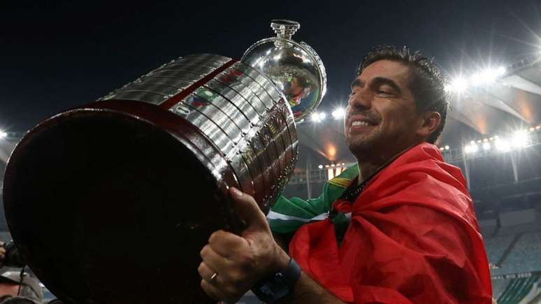 Abel Ferreira é campeão da Libertadores pelo Palmeiras (Foto: Cesar Greco/Palmeiras)