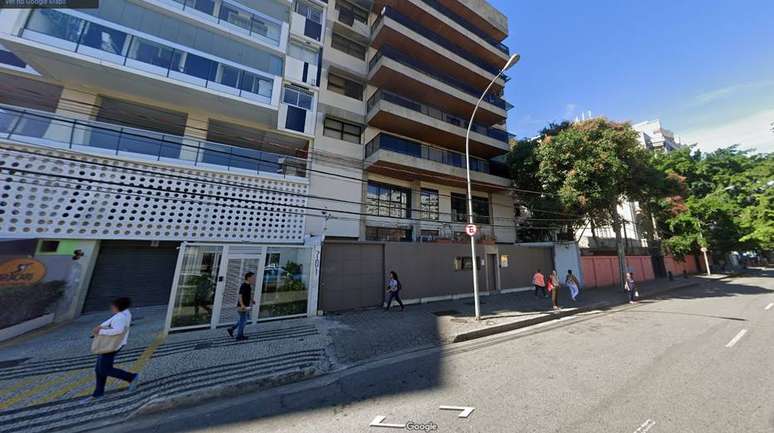 Fachada do Consulado da China no Rio de Janeiro.