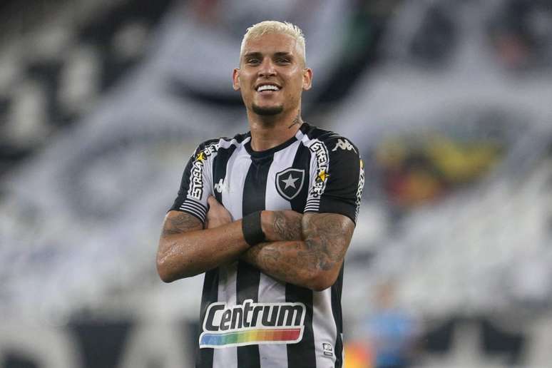 Navarro marcou o gol da virada do Botafogo contra o Náutico (Foto: Vítor Silva/Botafogo)