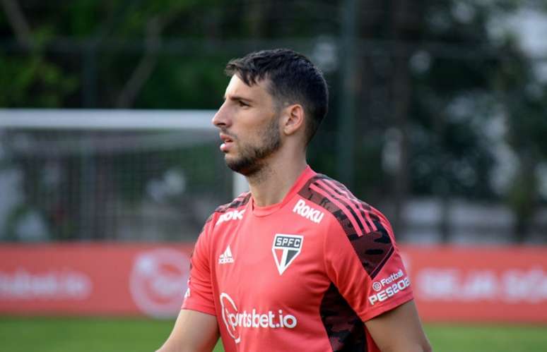 Calleri está relacionado para encarar o Atlético-GO (Foto: Erico Leonan/São Paulo FC)