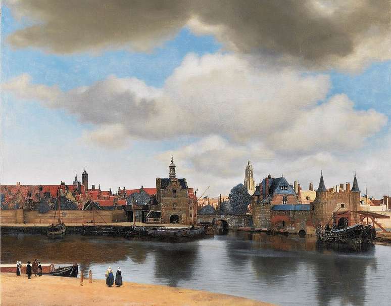 Quadro 'Vista de Delft'