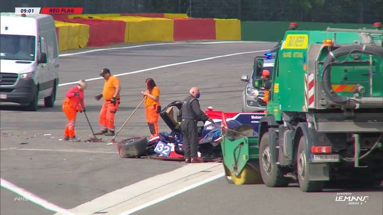 Nico Jamin sofreu acidente forte neste s&aacute;bado em Spa 