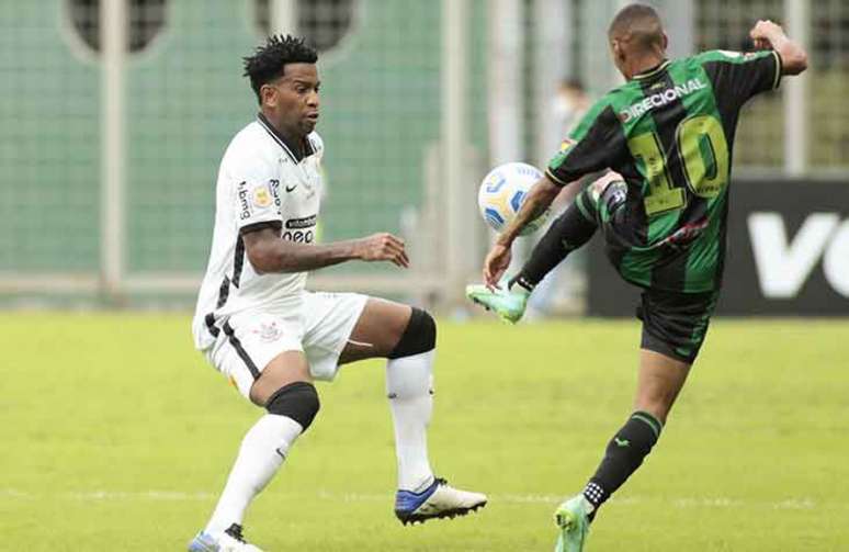 No primeiro turno, o Timão venceu o América, em BH, por 1 a 0 (Foto: Rodrigo Coca/Agência Corinthians)