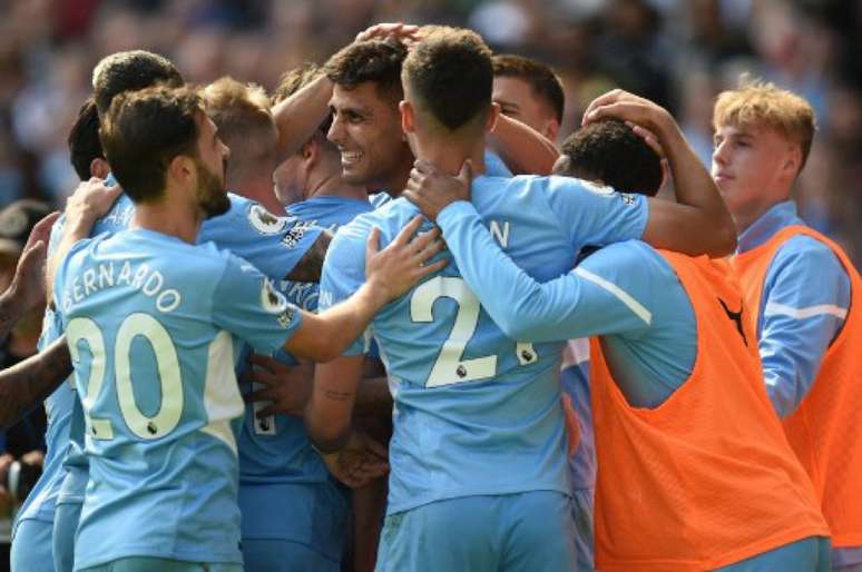 City enfrenta o Wycombe pela Copa da Liga (OLI SCARFF / AFP)