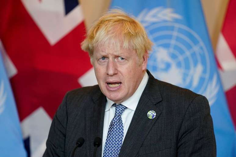 Primeiro-ministro britânico, Boris Johnson
20/09/2021
John Minchillo/Pool via REUTERS