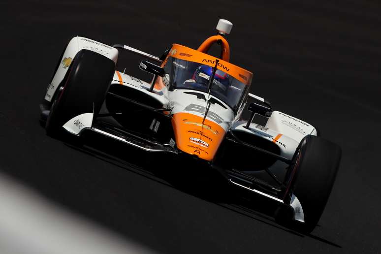 Montoya guiou terceiro carro da McLaren na Indy 500 