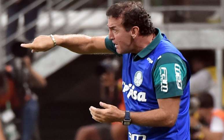 Cuca quando era o técnico do Palmeiras AFP