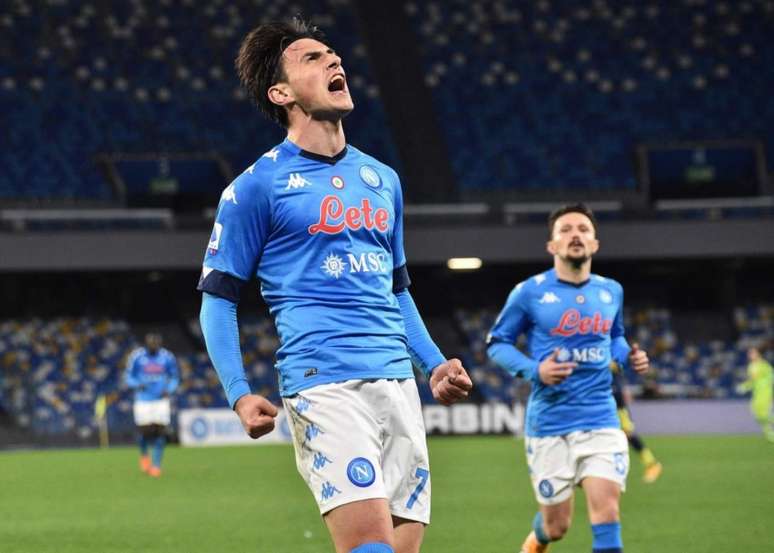 Napoli goleou a Udinese (Foto: Divulgação / Napoli)