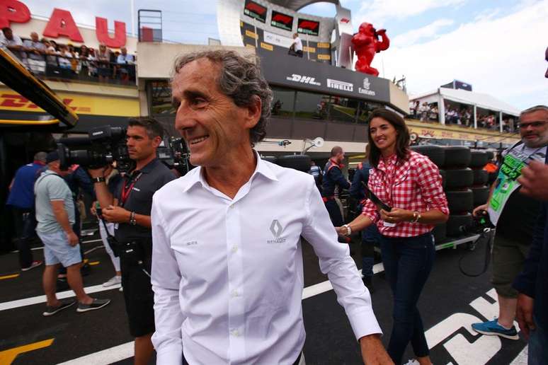 Alain Prost simplesmente odeia o conceito de inversão de grid 