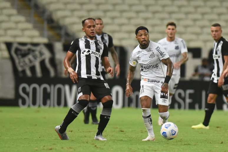 Ceará vem de empate contra o Santos (Foto: Ivan Storti/Santos FC)