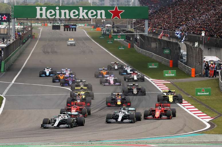 A F1 pretende voltar à China em 2022 